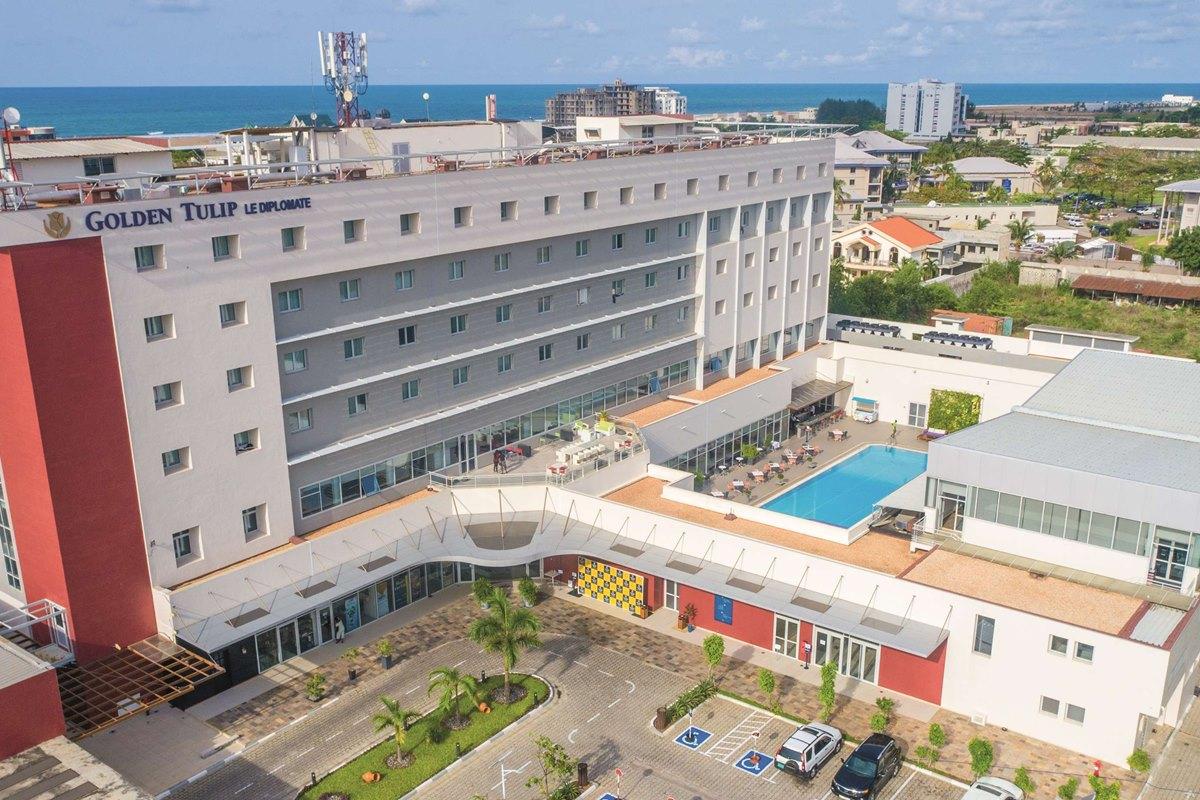 Golden Tulip Le Diplomate Hotell Cotonou Exteriör bild