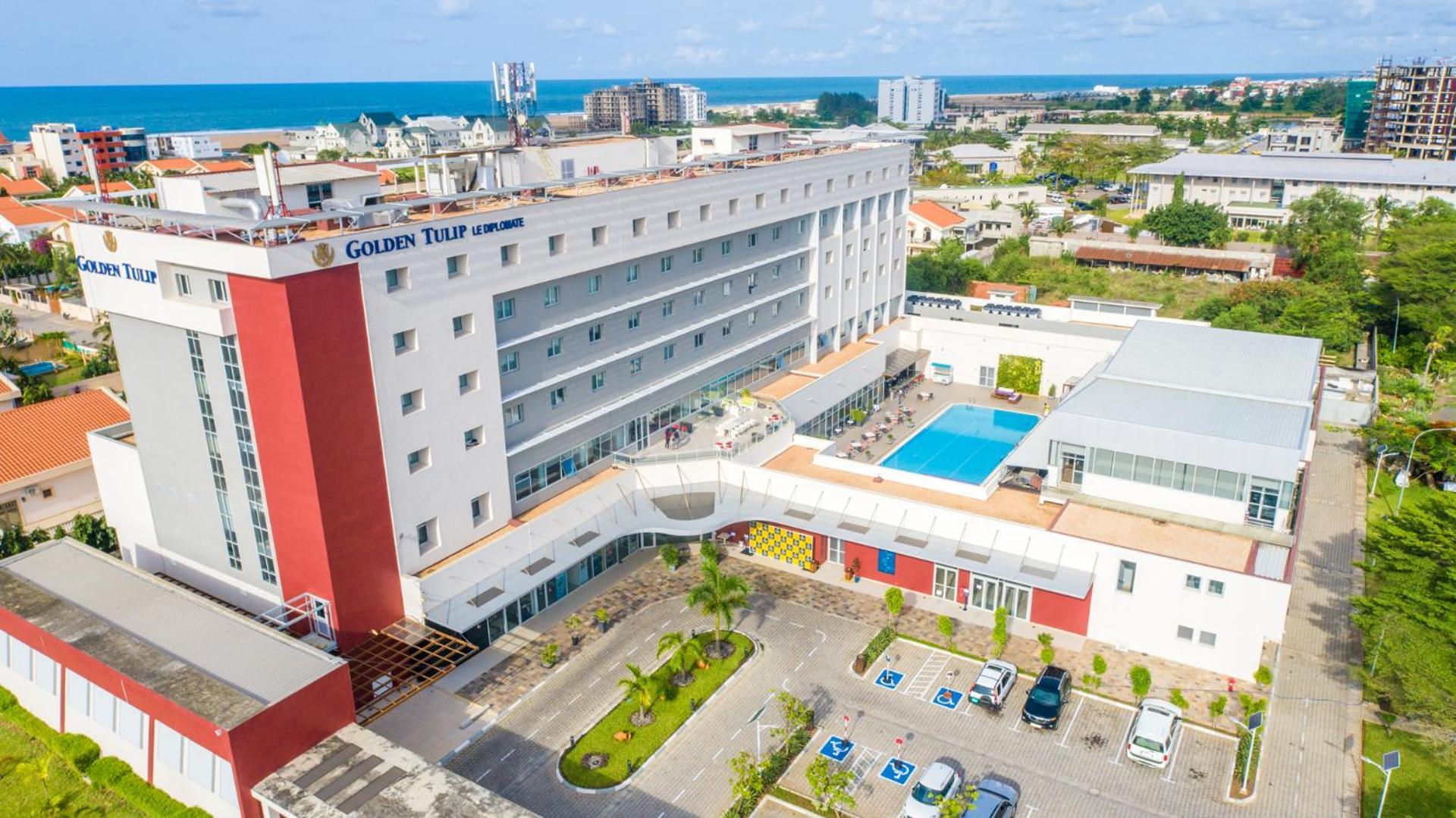 Golden Tulip Le Diplomate Hotell Cotonou Exteriör bild